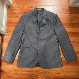 Calvin Klein Suit Jacket - Gray - 42 Regular  - Medium